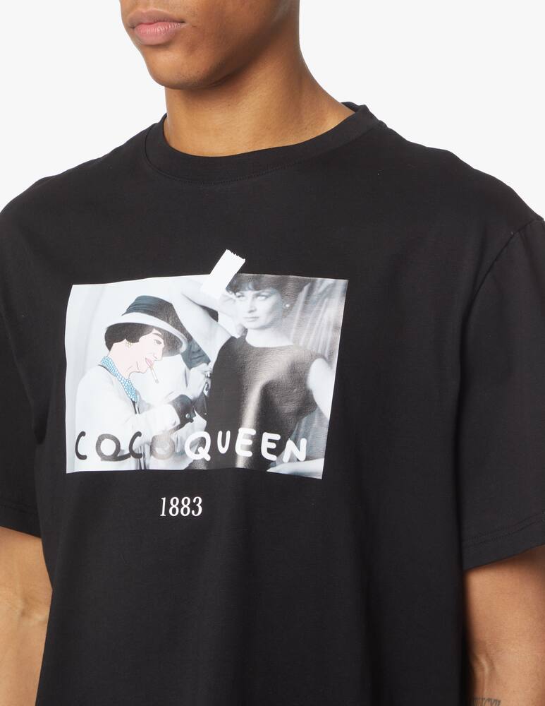 rinascente Throwback Coco chanel t-shirt - black