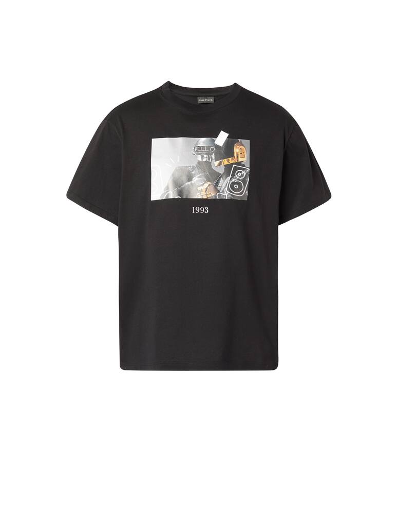 rinascente Throwback Maglietta manica corta daft punk - nero