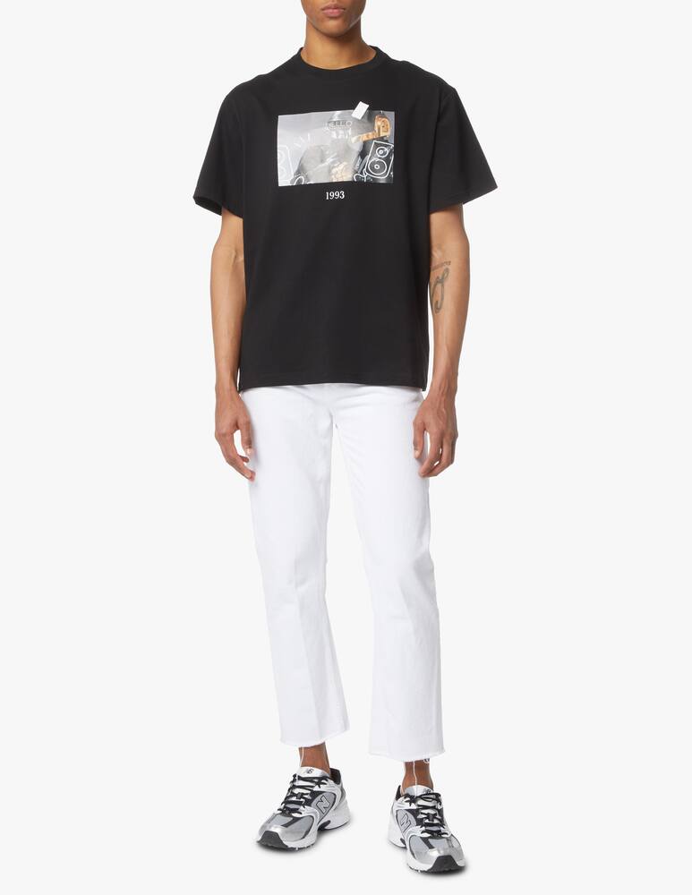 rinascente Throwback Maglietta manica corta daft punk - nero