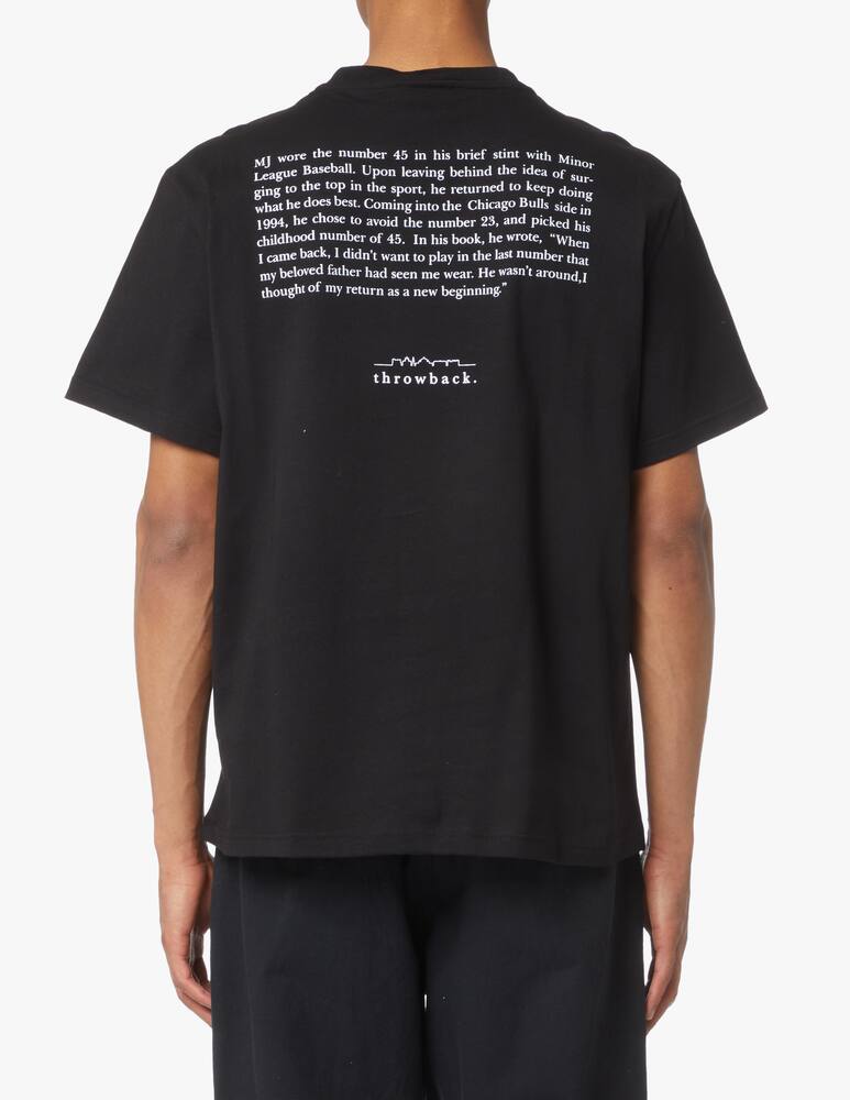 rinascente Throwback Michael jordan t-shirt - black
