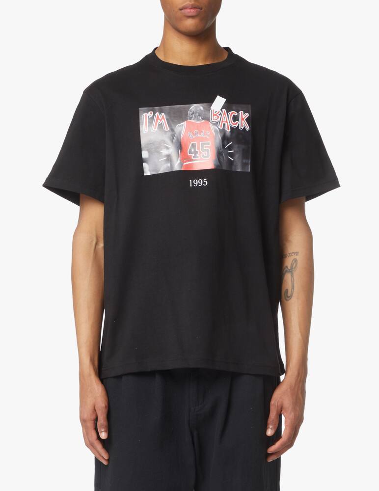 rinascente Throwback Michael jordan t-shirt - black