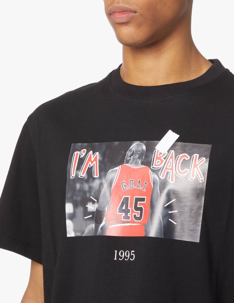 rinascente Throwback Michael jordan t-shirt - black