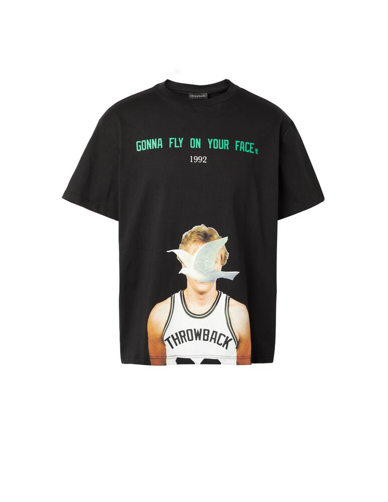 rinascente Throwback Larry magritte t-shirt - black