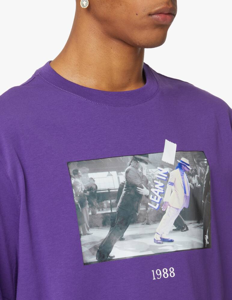 rinascente Throwback Maglietta manica corta smooth - viola