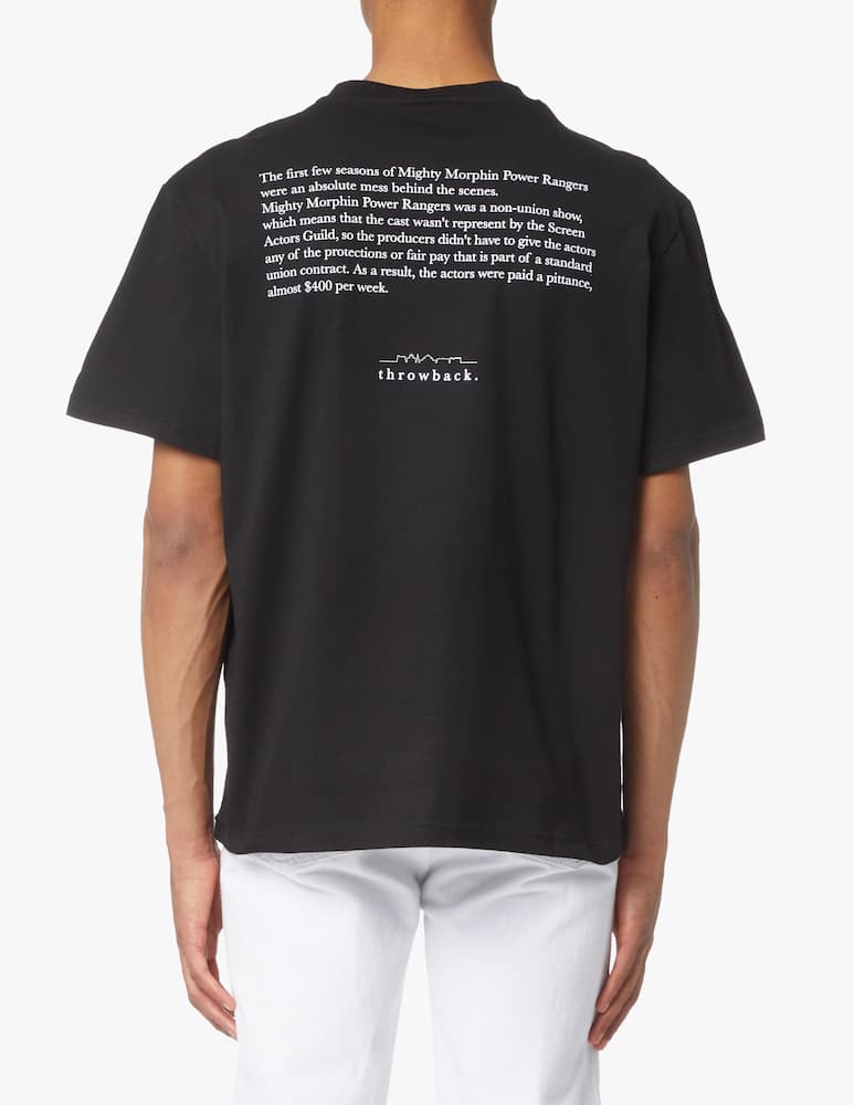 rinascente Throwback Power rangers t-shirt - black