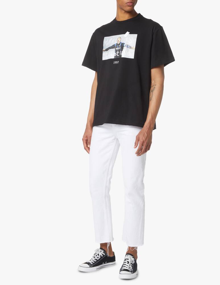 rinascente Throwback Maglietta manica corta ronaldo - nero