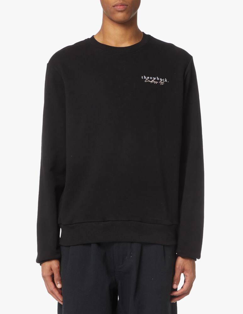 rinascente Throwback Felpa girocollo superman michelangelo - nero