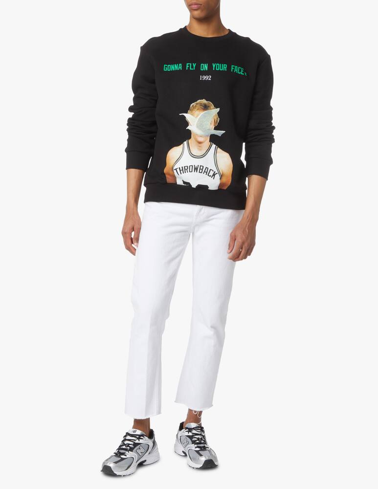 rinascente Throwback Felpa hc larry magritte - nero