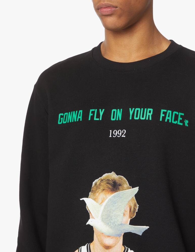 rinascente Throwback Felpa hc larry magritte - nero