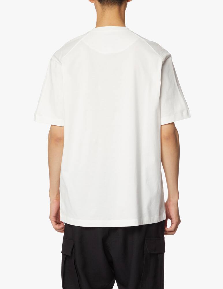 rinascente Adidas Y-3 T-shirt chest logo - white
