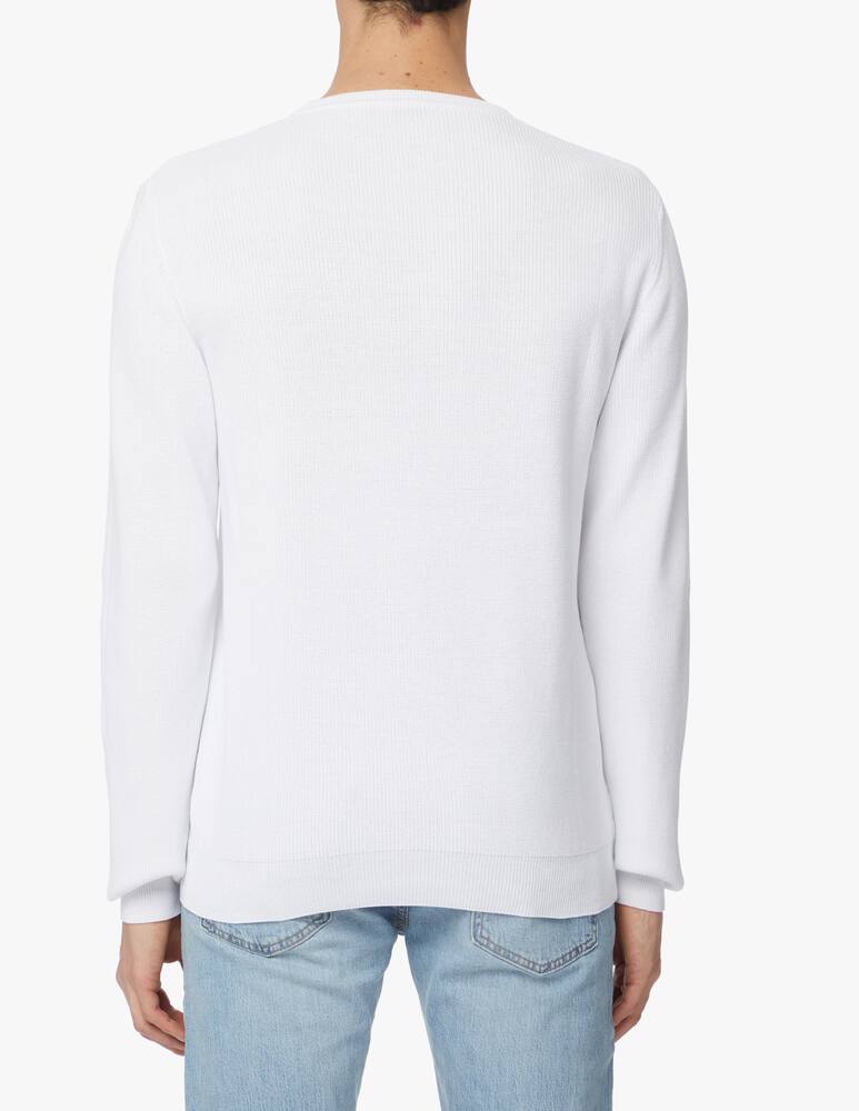 rinascente Rinascente Collection English rib cotton sweater - white