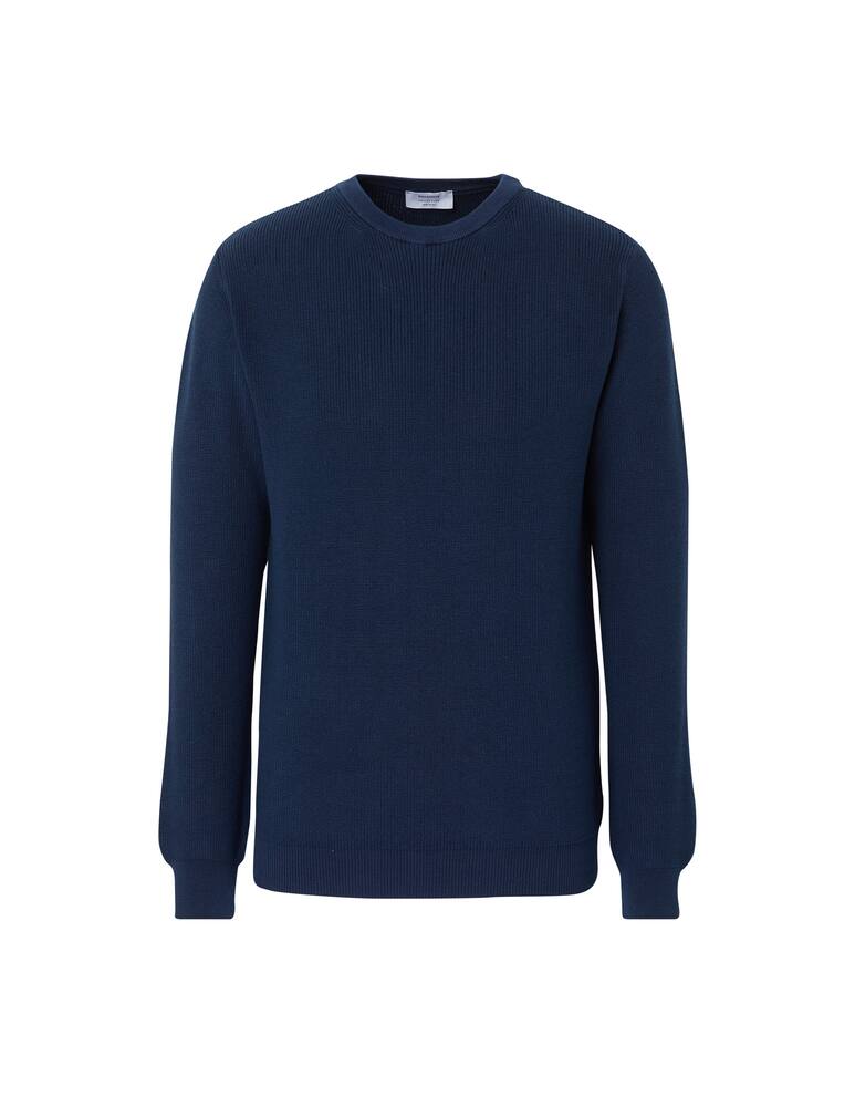 rinascente Rinascente Collection English rib cotton sweater - blue