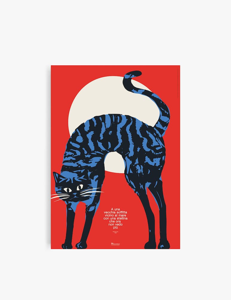 rinascente Ciao Discoteca Italiana La Gatta Poster