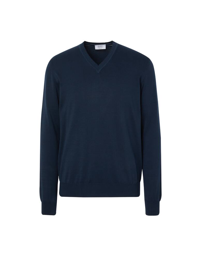 rinascente Rinascente Collection V-neck cotton sweater - blue