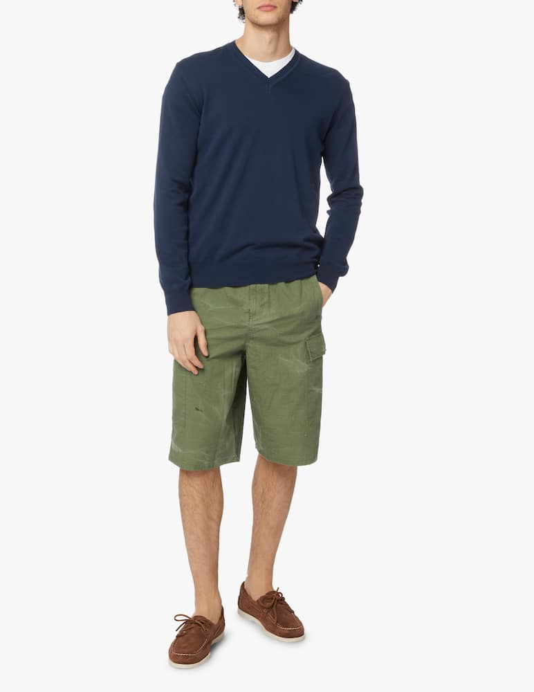 rinascente Rinascente Collection V-neck cotton sweater - blue