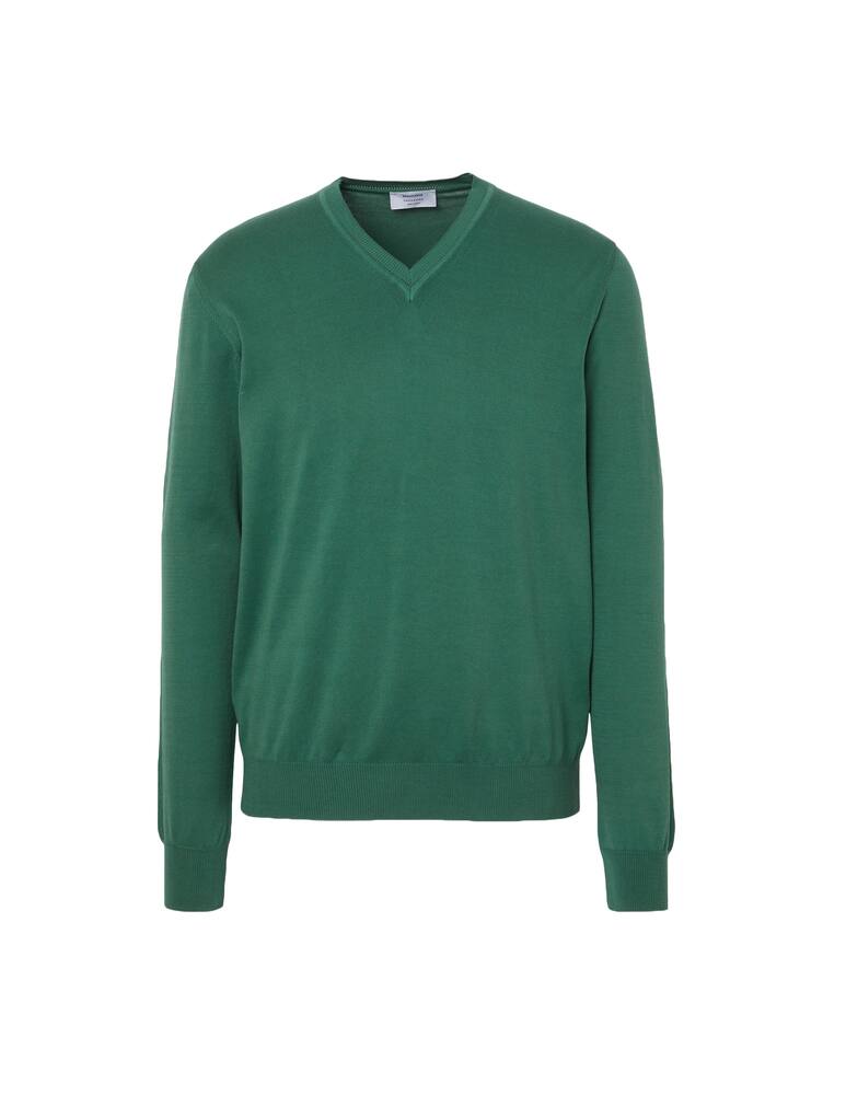rinascente Rinascente Collection V-neck cotton sweater - green