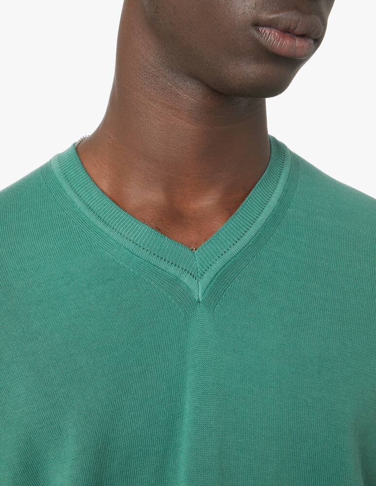 rinascente Rinascente Collection V-neck cotton sweater - green
