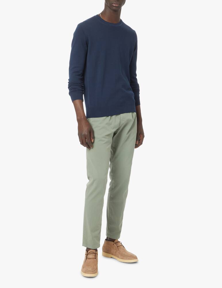 rinascente Rinascente Collection Girocollo in cotone - blu