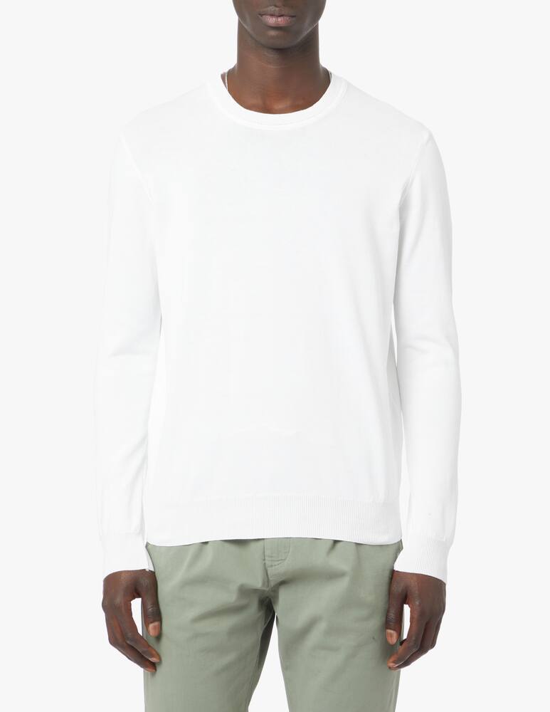 rinascente Rinascente Collection Girocollo in cotone - bianco