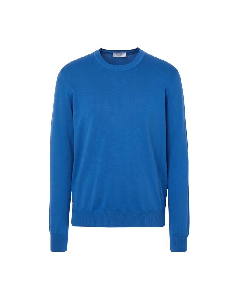 rinascente Rinascente Collection Girocollo in cotone - blu