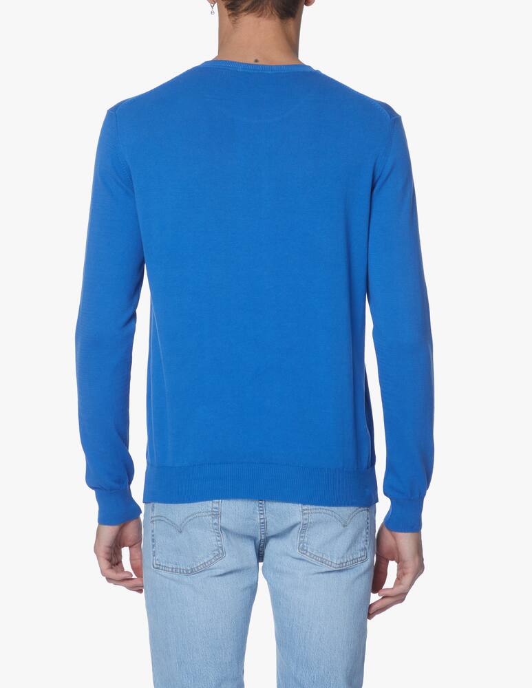 rinascente Rinascente Collection Girocollo in cotone - blu