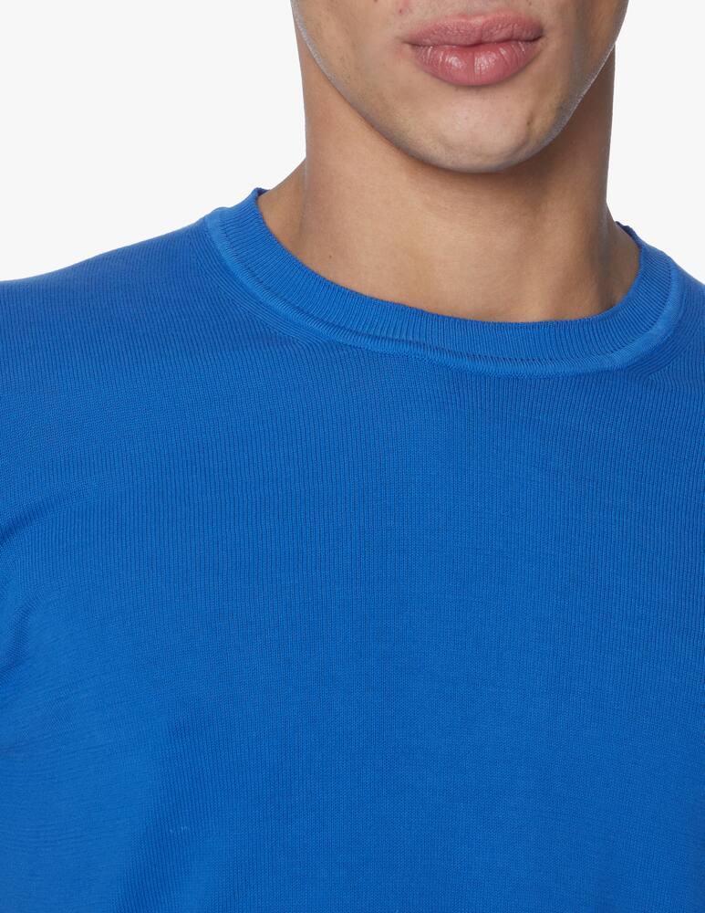 rinascente Rinascente Collection Girocollo in cotone - blu