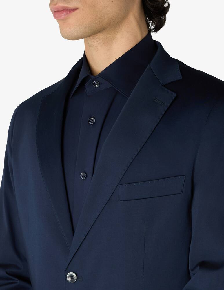 Misaky Giacca in raso di cotone stretch Drop 7 - mix & match - immagine 4 Misaky Giacca in raso di cotone stretch Drop 7 - mix & match - immagine 4