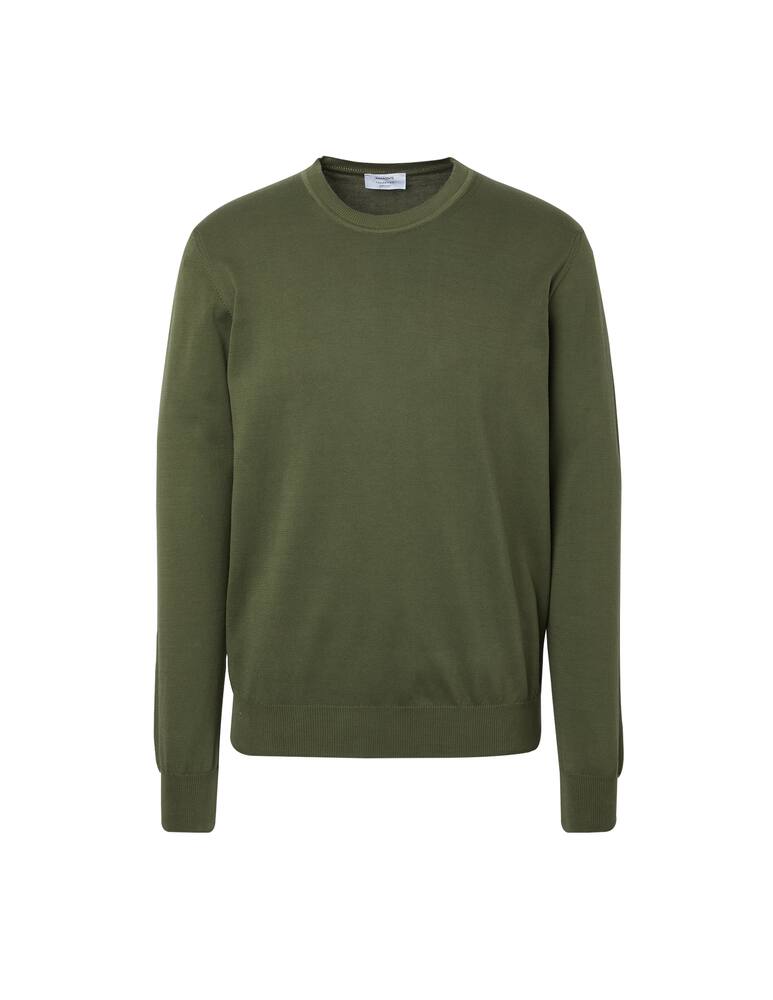 rinascente Rinascente Collection Girocollo in cotone - verde