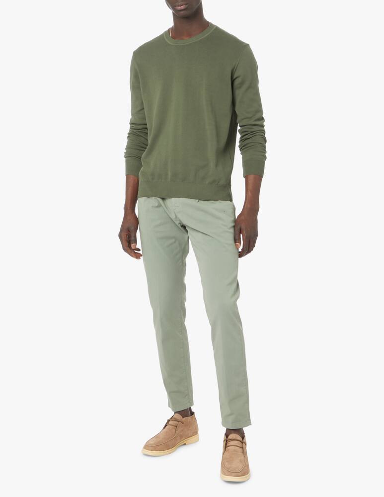 rinascente Rinascente Collection Girocollo in cotone - verde