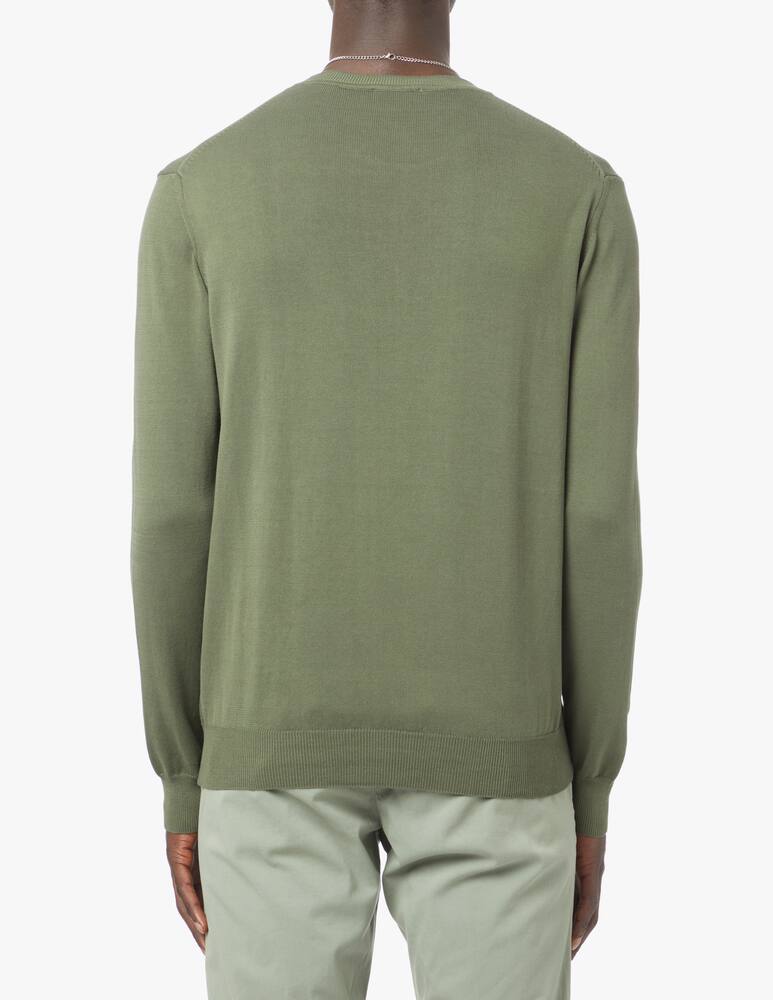 rinascente Rinascente Collection Girocollo in cotone - verde