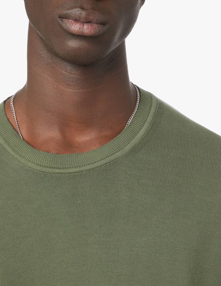 rinascente Rinascente Collection Girocollo in cotone - verde