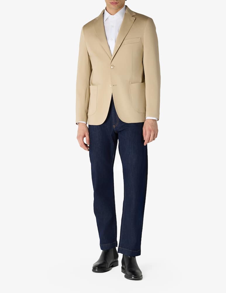 rinascente Misaky Giacca in raso di cotone stretch Drop 7 - mix & match