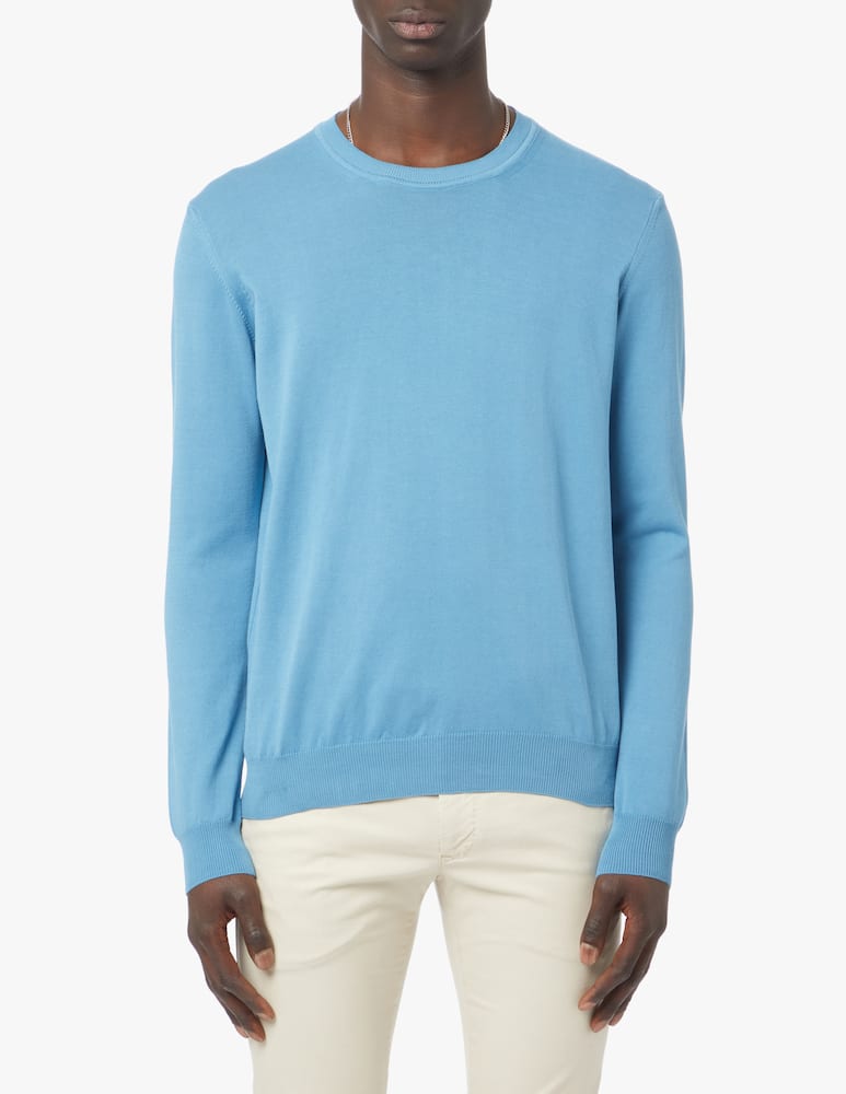 rinascente Rinascente Collection Cotton crewneck - blue