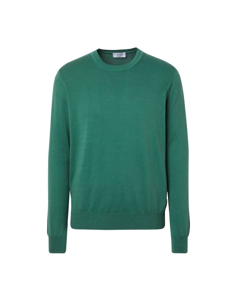 rinascente Rinascente Collection Girocollo in cotone - verde