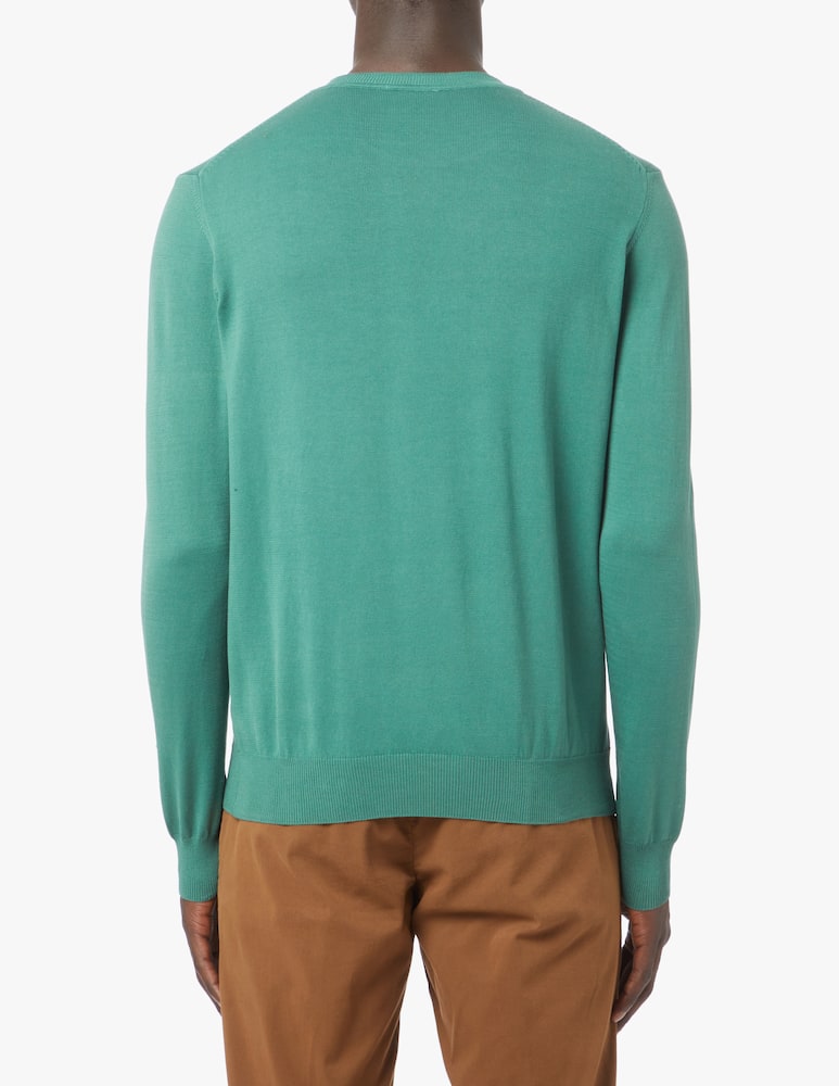 rinascente Rinascente Collection Girocollo in cotone - verde