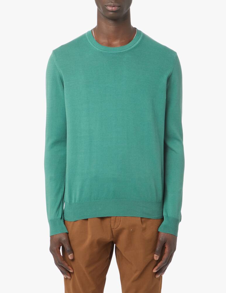 rinascente Rinascente Collection Girocollo in cotone - verde