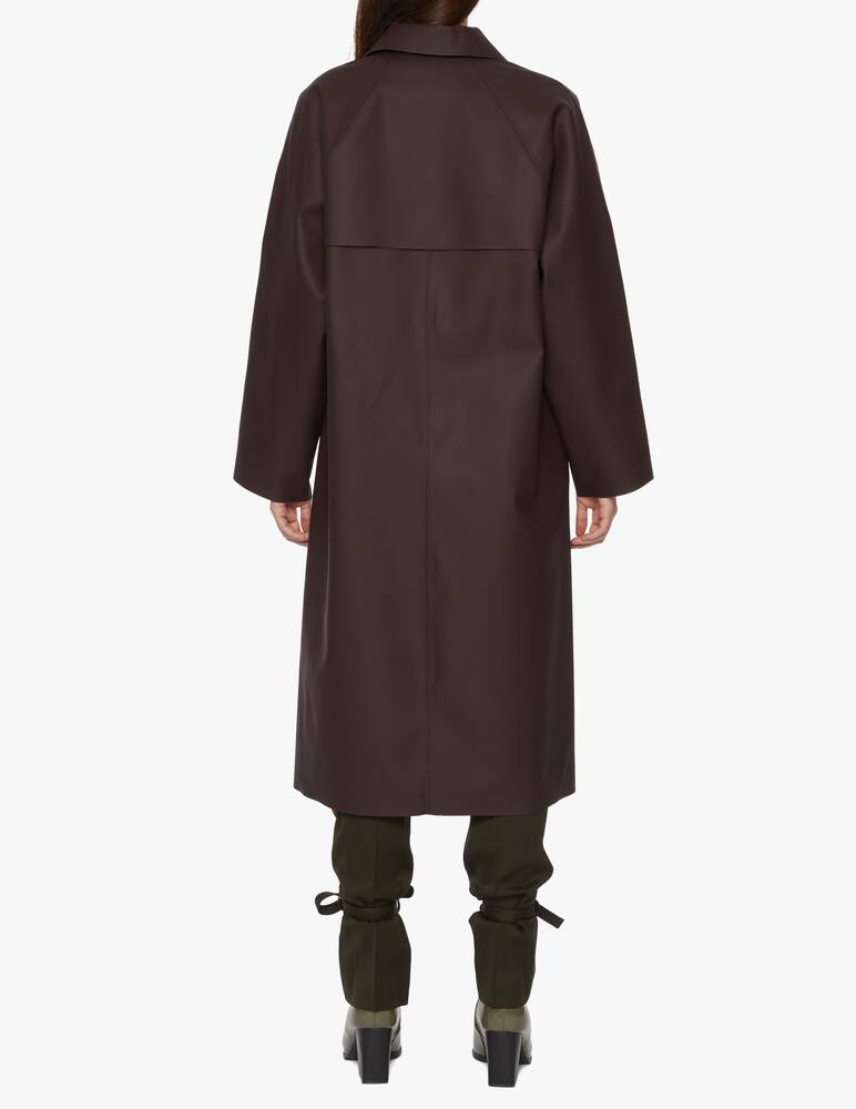 rinascente KASSL Editions Trench lungo gommato Raglan