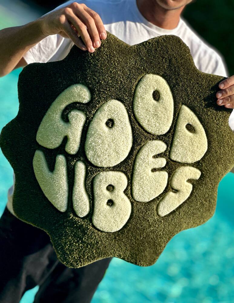 rinascente Drip Rugs Good Vibes Rug