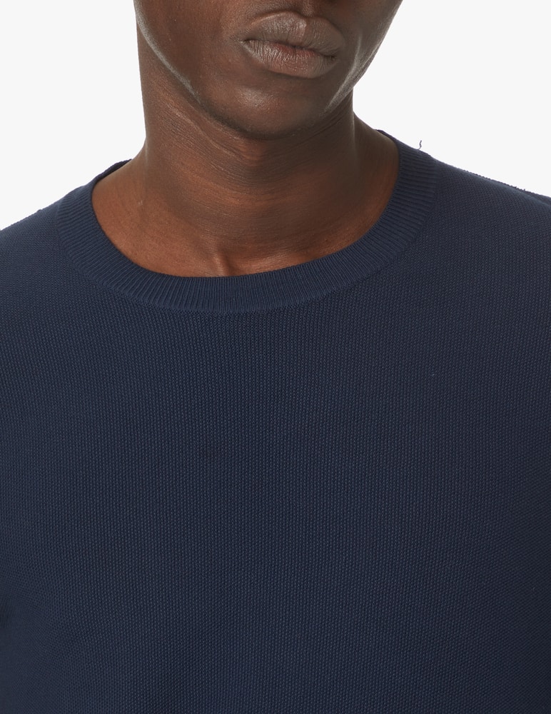 rinascente Rinascente Collection Long sleeve roundneck sweater - blue