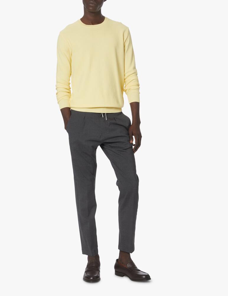 rinascente Rinascente Collection Maglione girocollo manica lunga - giallo