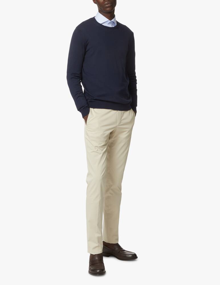 rinascente Rinascente Collection Yarn dyed crewneck - blue