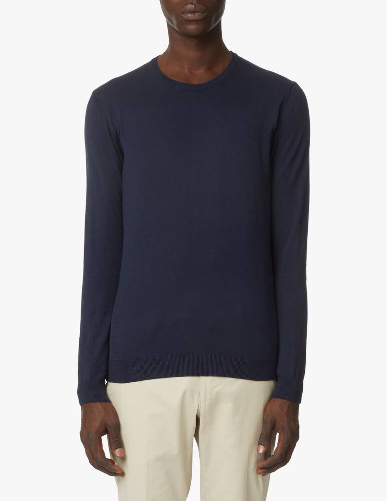 rinascente Rinascente Collection Yarn dyed crewneck - blue