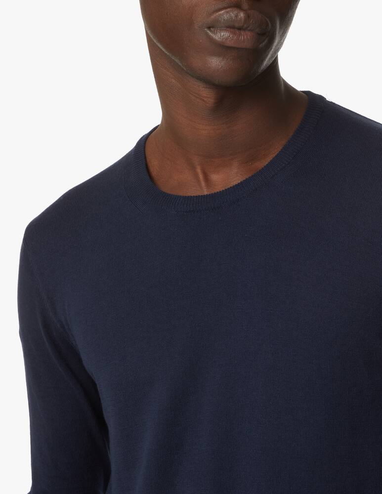 rinascente Rinascente Collection Yarn dyed crewneck - blue