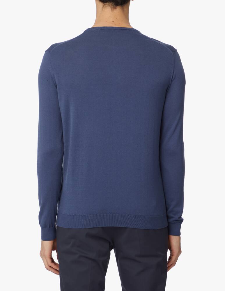 rinascente Rinascente Collection Long sleeve roundneck sweater - blue