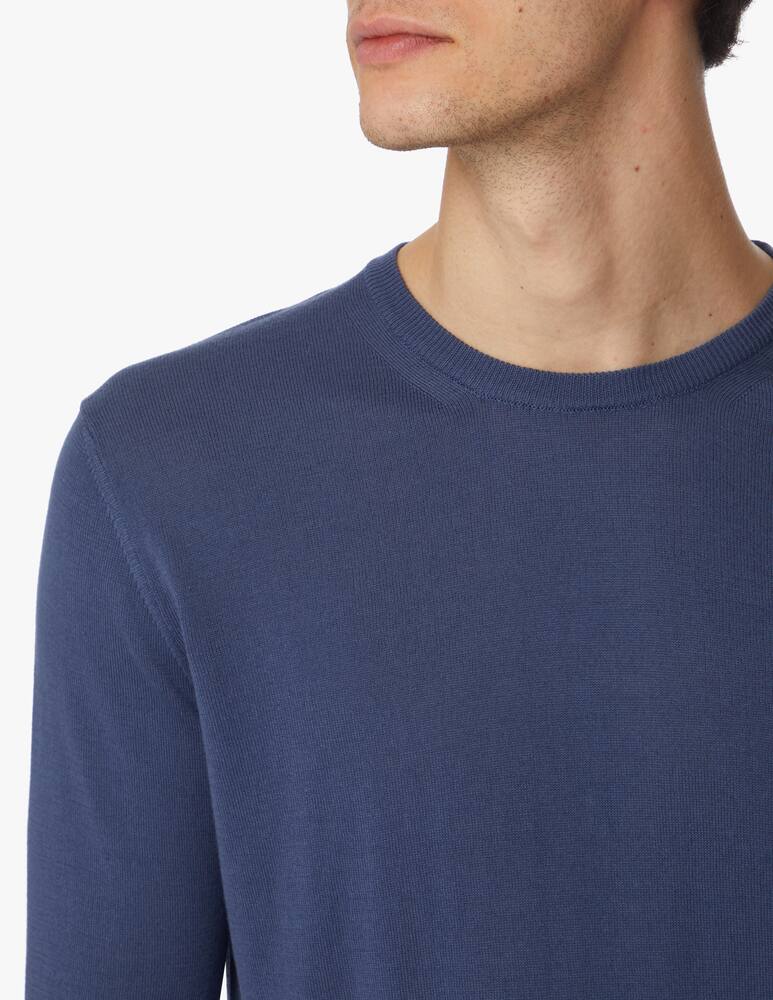 rinascente Rinascente Collection Long sleeve roundneck sweater - blue