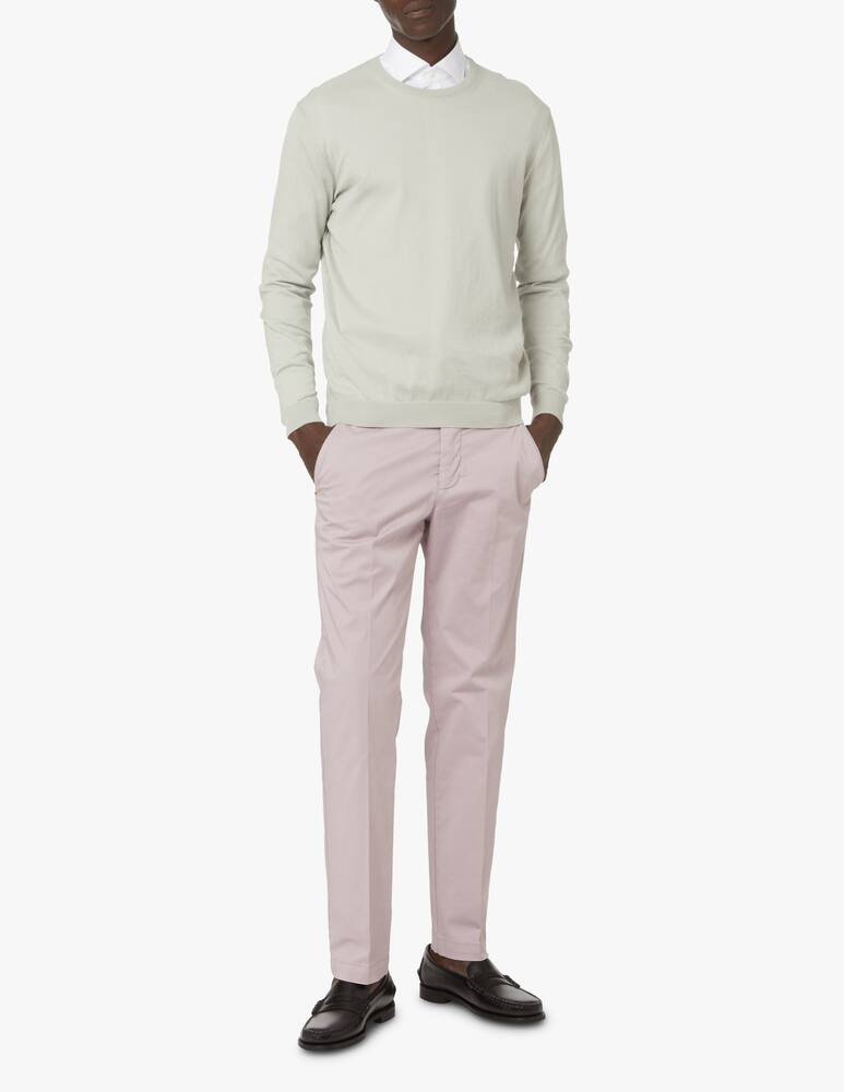 rinascente Rinascente Collection Maglia girocollo tinto in filo - bianco