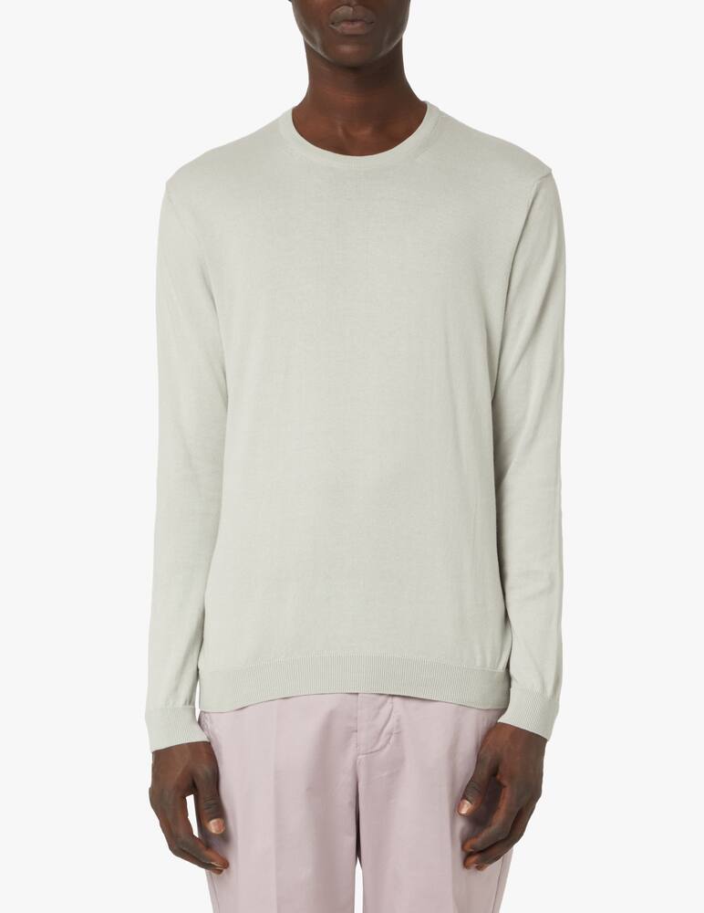 rinascente Rinascente Collection Maglia girocollo tinto in filo - bianco