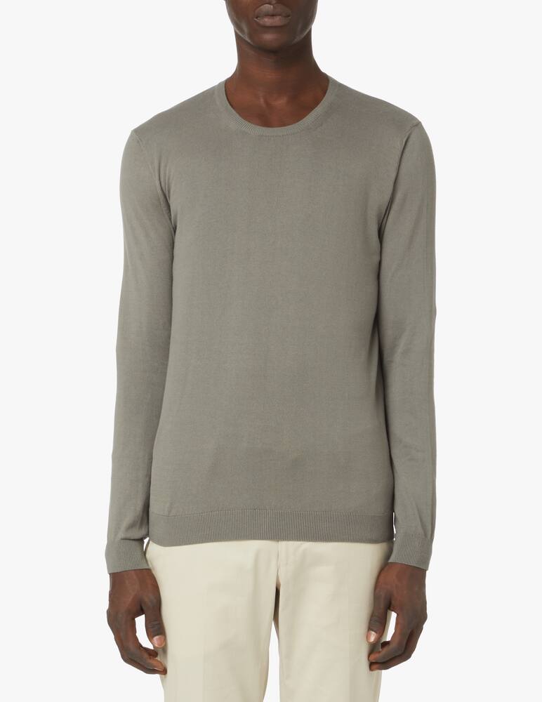 rinascente Rinascente Collection Long sleeve roundneck sweater - beige