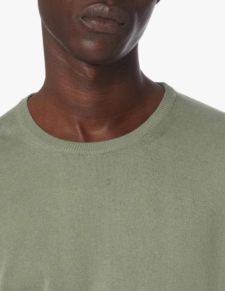 rinascente Rinascente Collection Maglia girocollo tinto in filo - verde