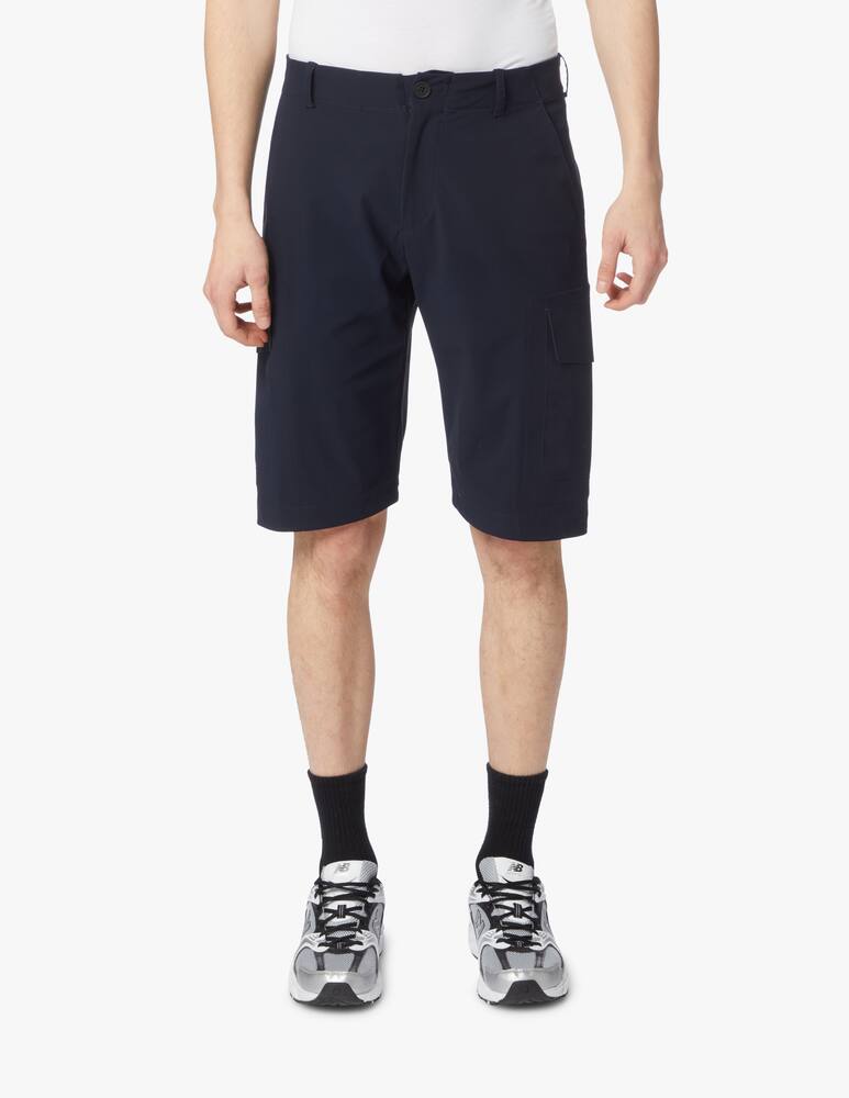 rinascente Esemplare Pantaloncino cargo nylon stretch - blu